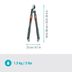 GARDENA Телескопична ножица за клони до 50 мм Telecut Pro